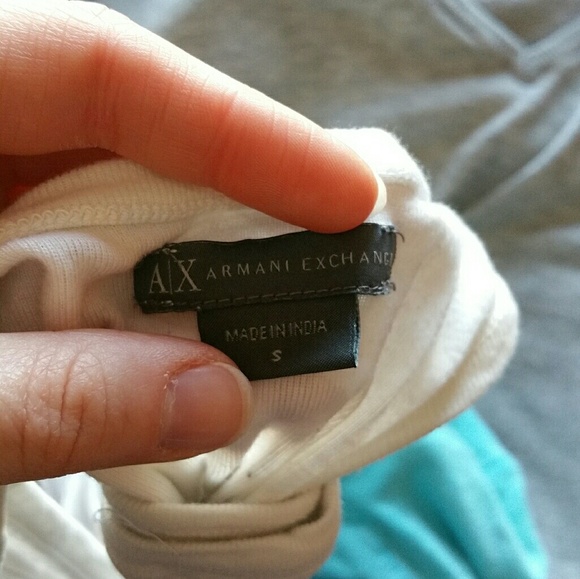 SOLD! Armani exchange feather racer back tank - Picture 4 of 7
